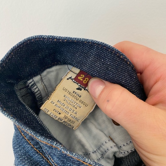 7 For All Mankind low-rise flare jeans size 28 - Picture 7 of 8